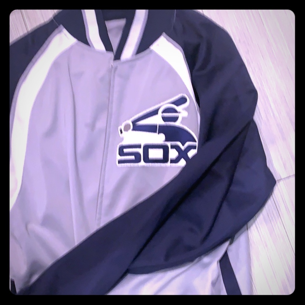 ChicagoWhiteSox spring varsity jacket stitches mlb